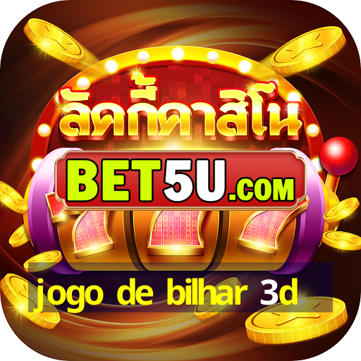 jogo de bilhar 3d